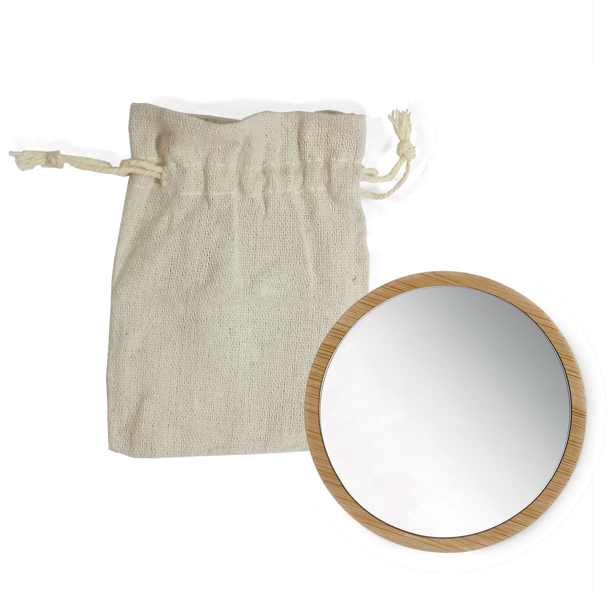 Bamboo Pocket Mirror - 9