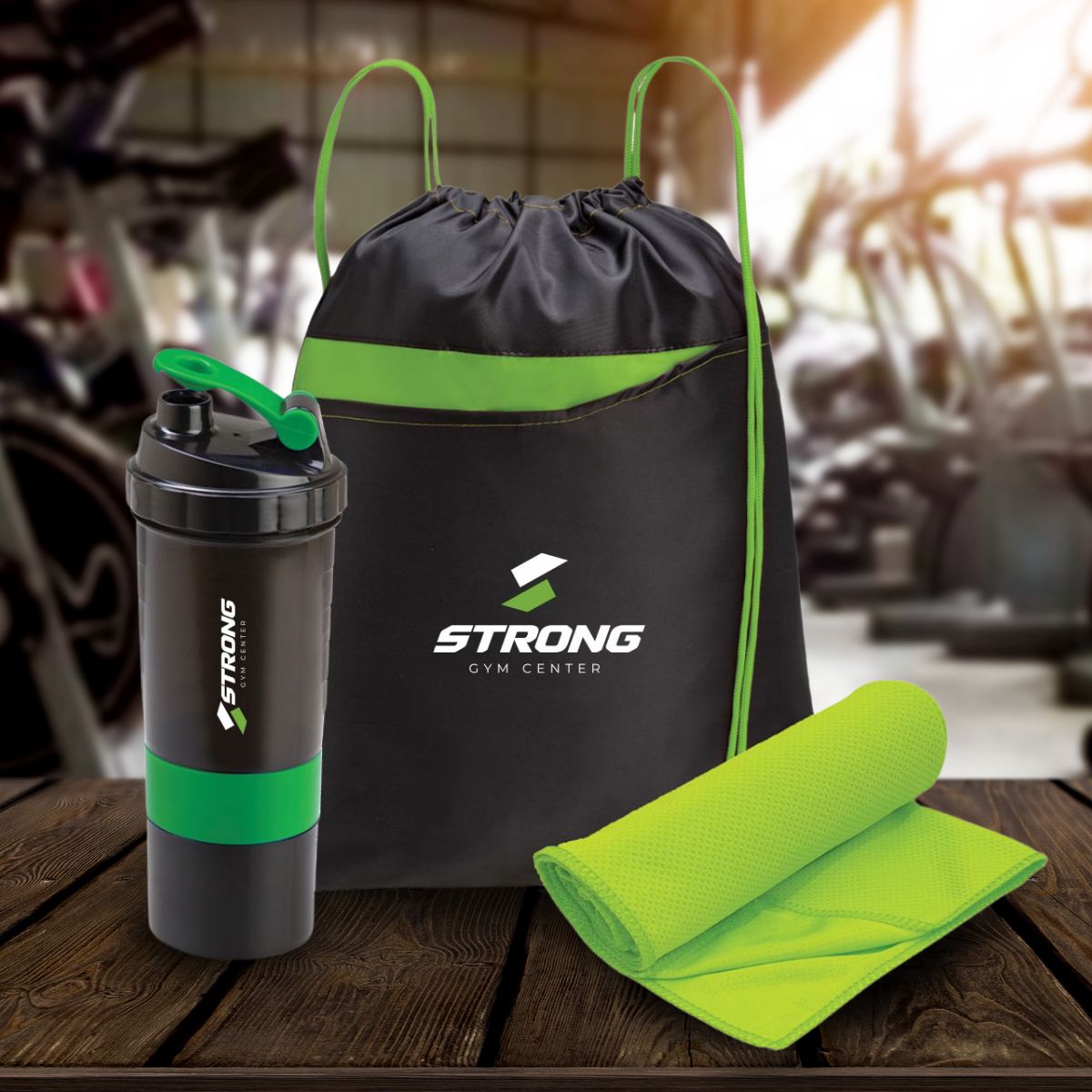 3 Piece Fitness Gift Set - 6