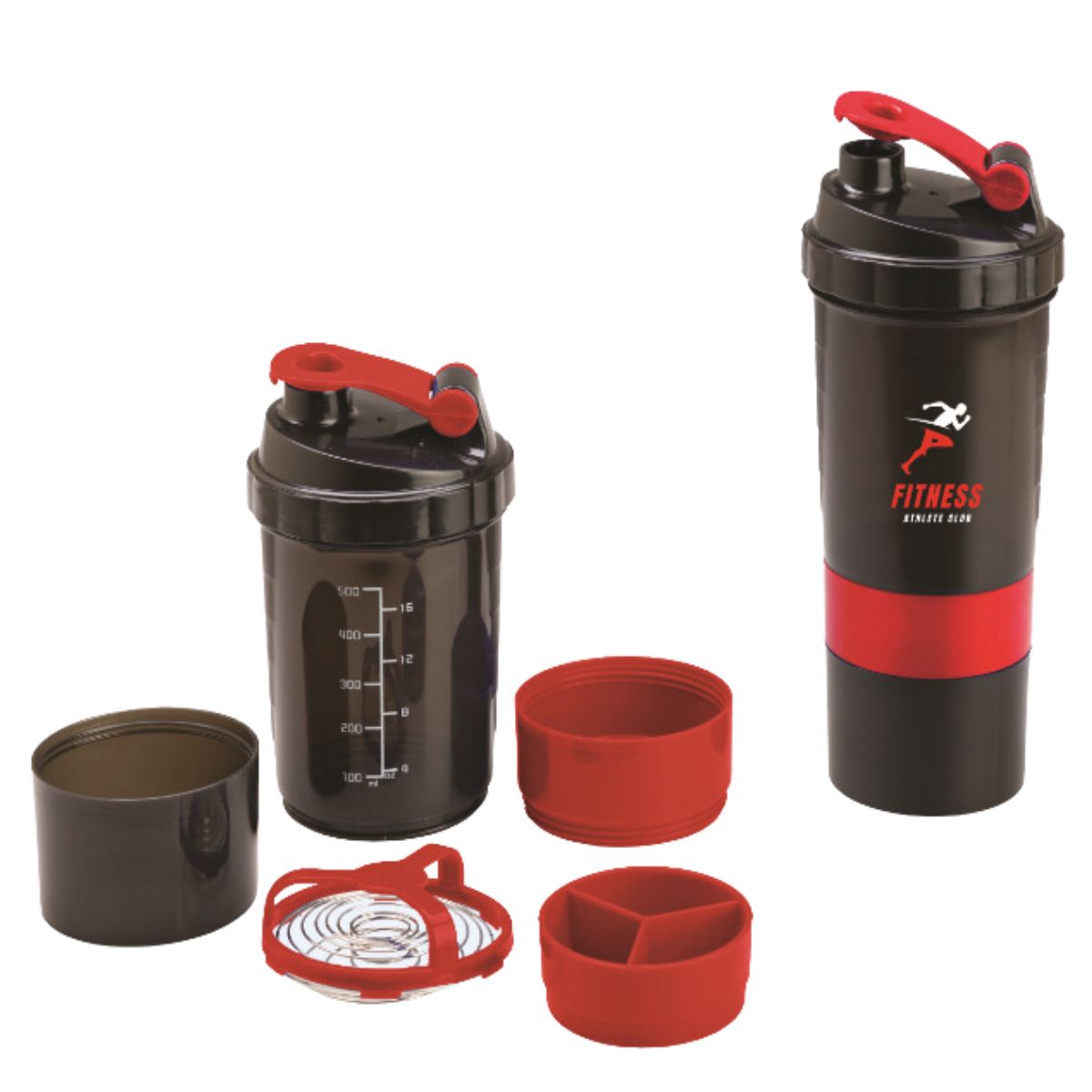 500ml 3 in 1 Shaker - 7