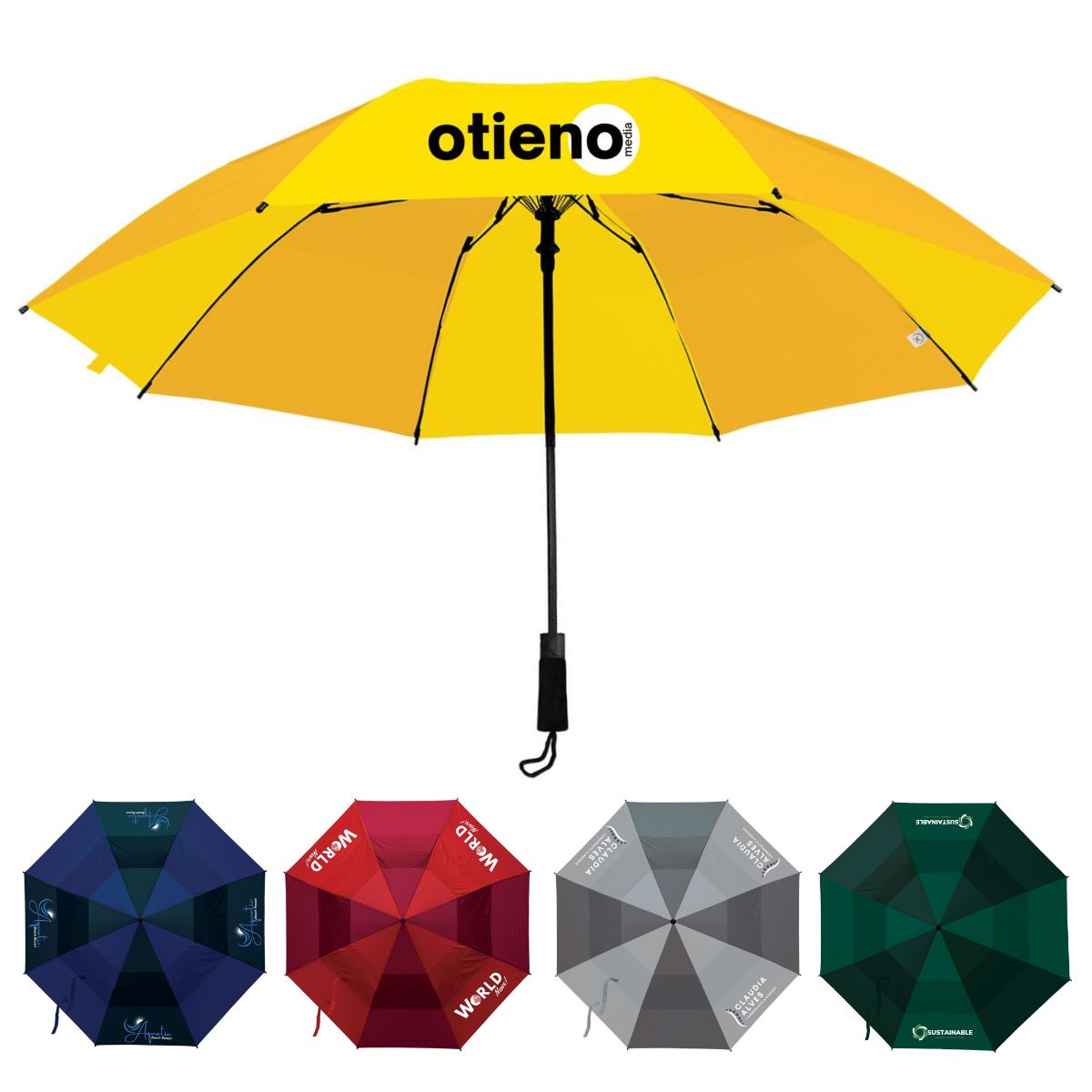 Double Canopy Windproof Umbrella - 3