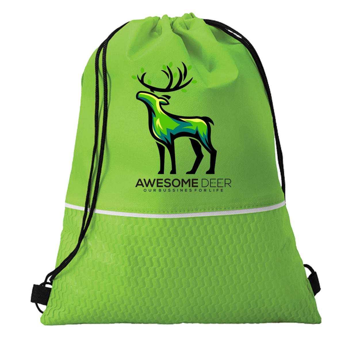 Ridge Drawstring Bag - 11