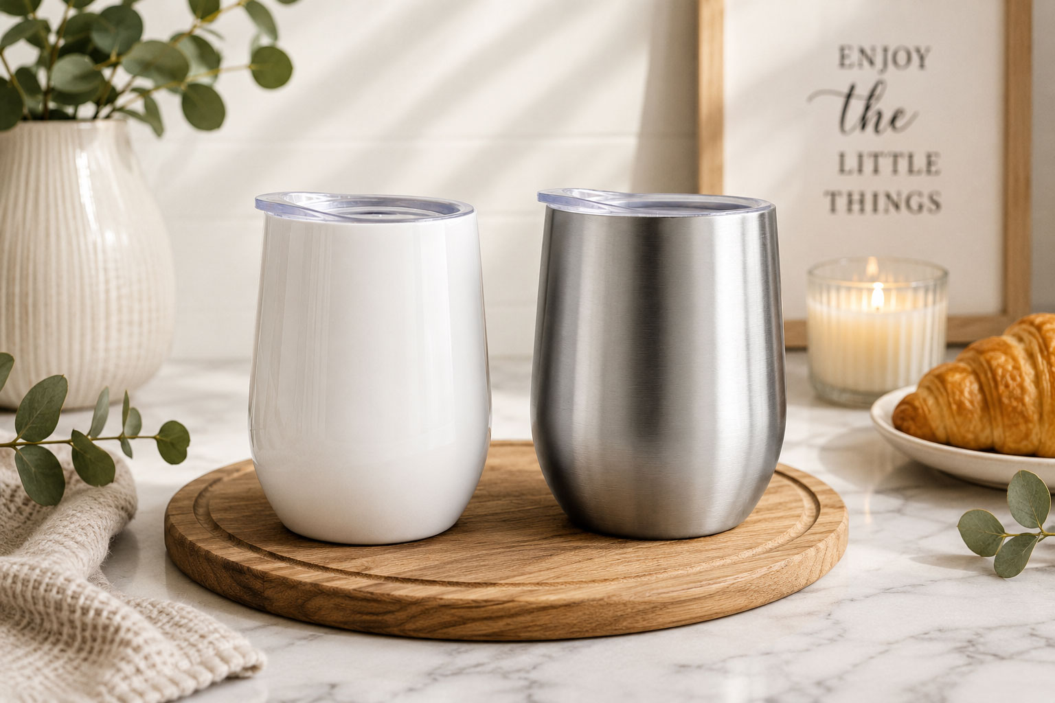 266ml Orkney Stemless Travel Mug - 2