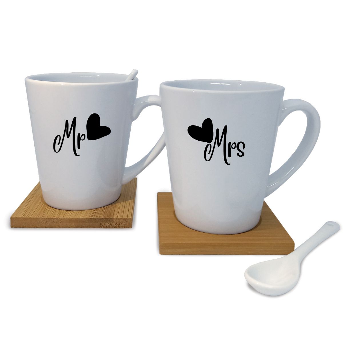 250ml Mug and Coaster Gift Set - 4