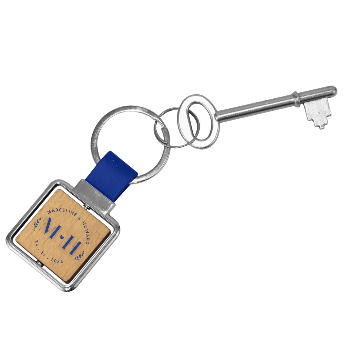 Gosto Metal & Wood Keyring - 11