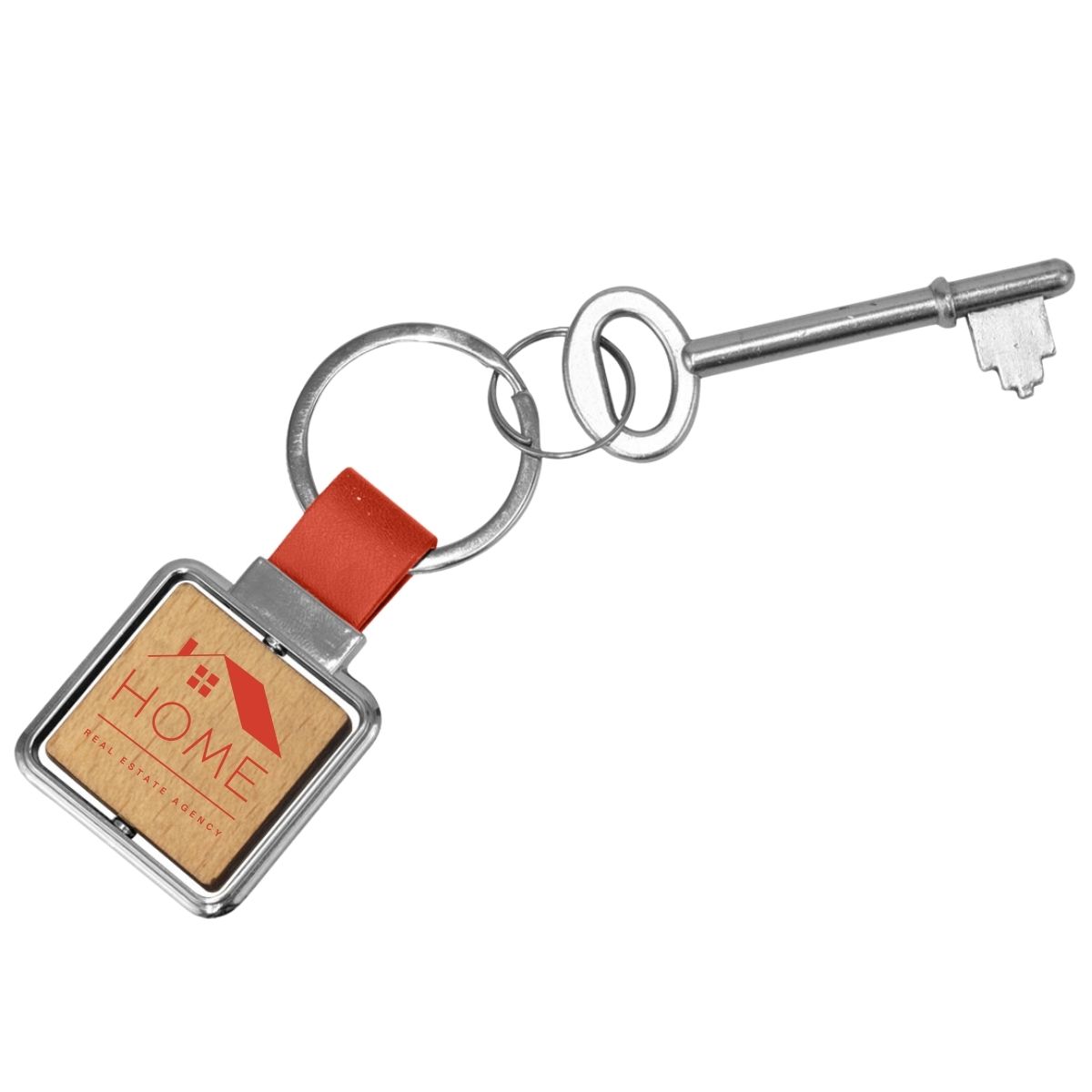 Gosto Metal & Wood Keyring - 14