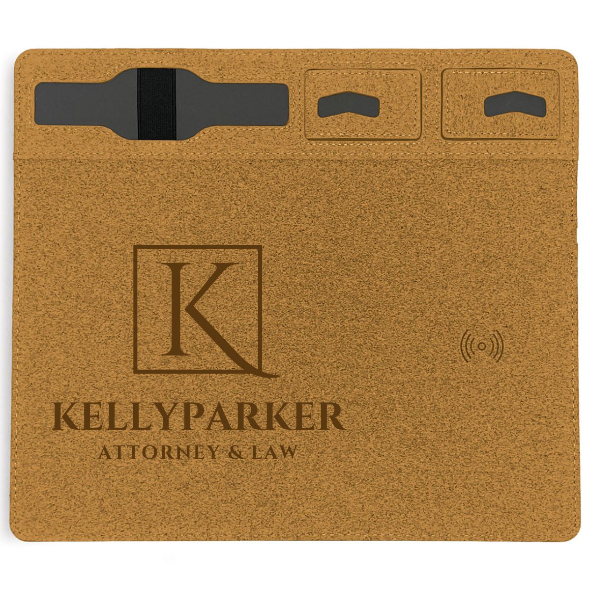 Luan Cork Wireless Charger & Mousepad - 4