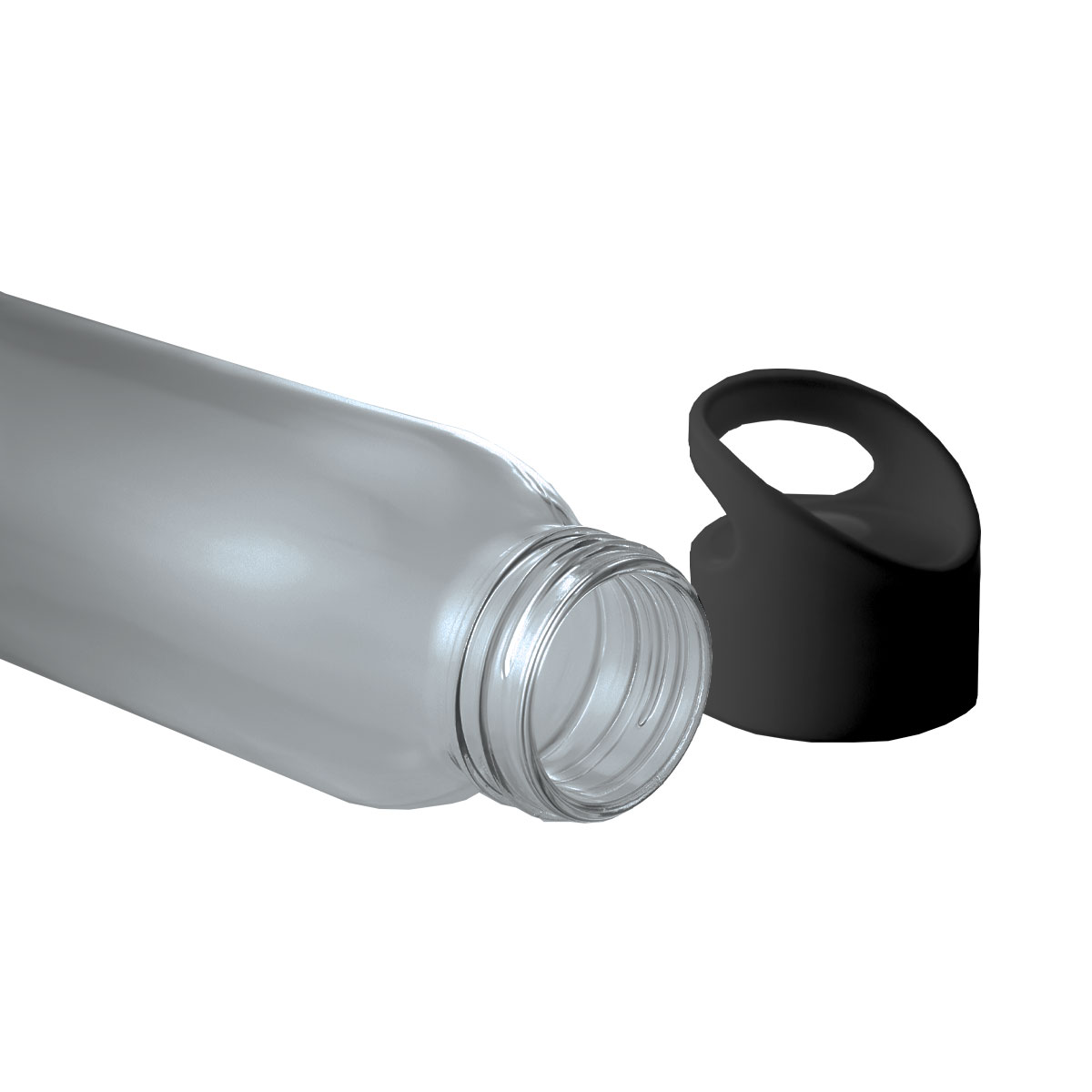 500ml Praga Glass Water Bottle - 7