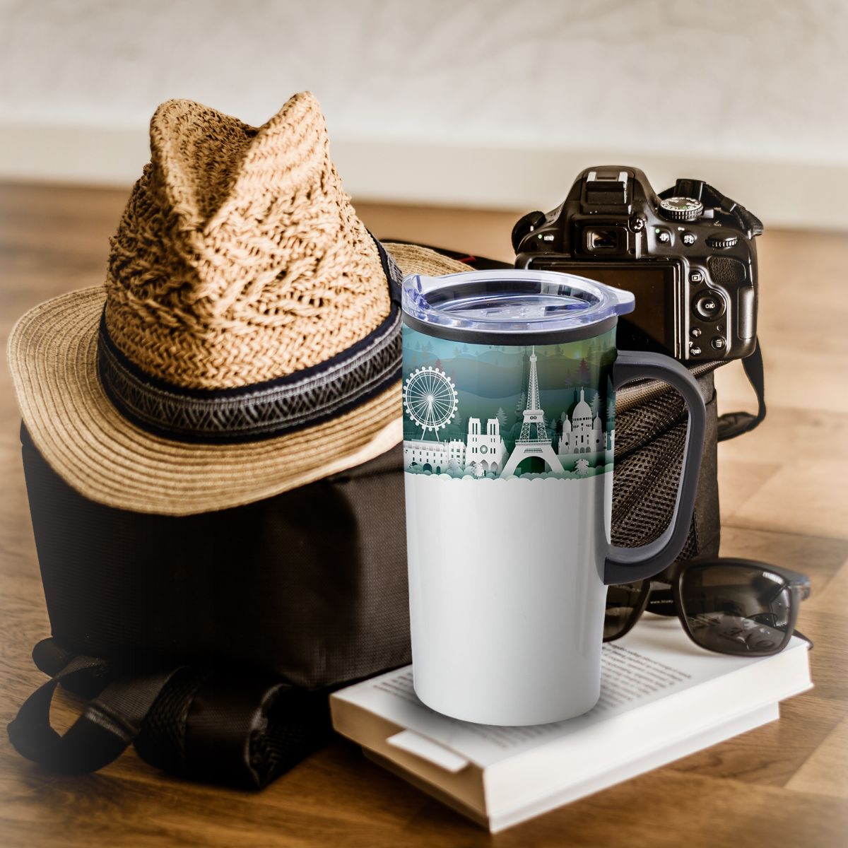 600ml Elwood Travel Mug - 5
