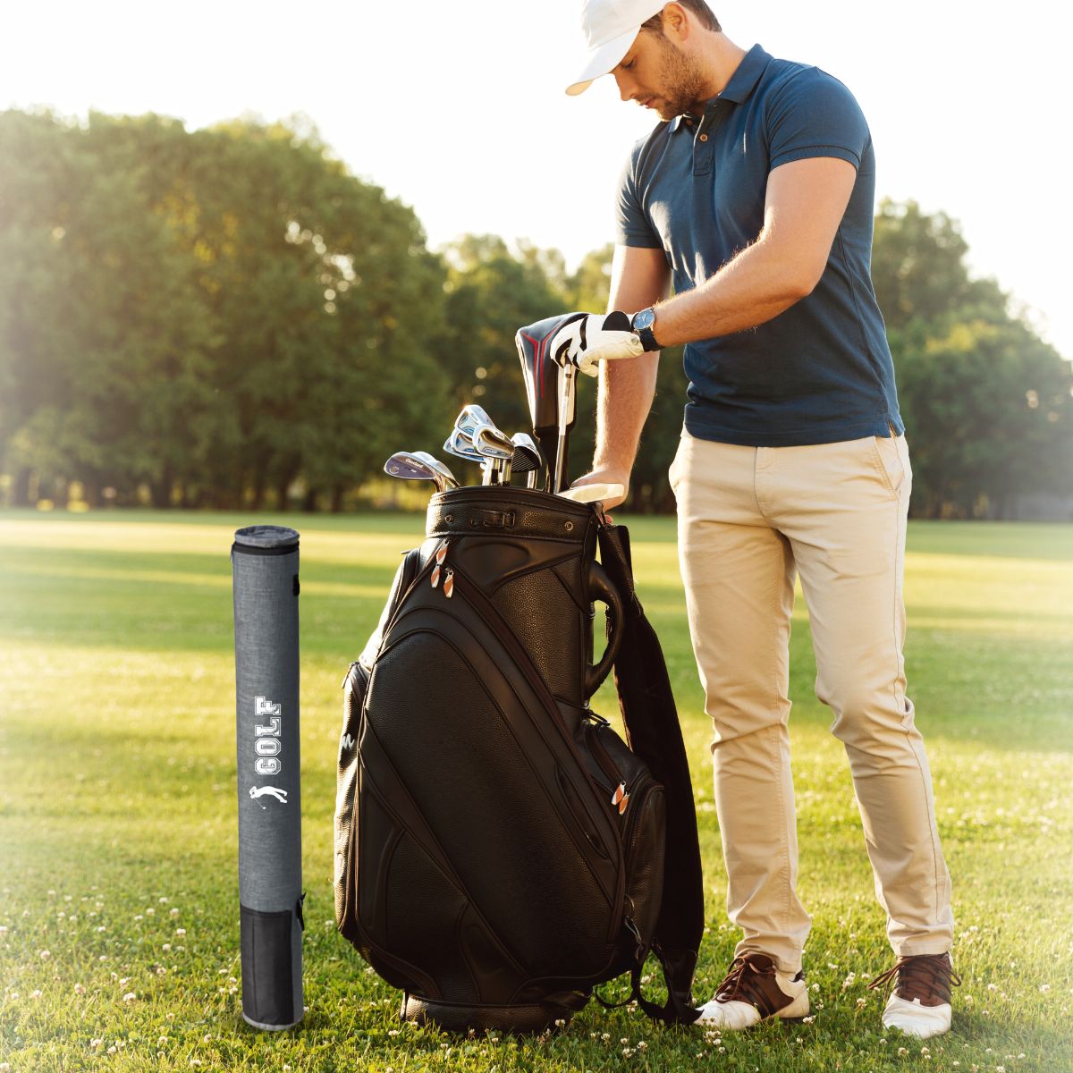 COOLTAS 6 Can Sling Cooler Bag - 2