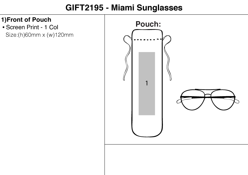 Miami Sunglasses view
