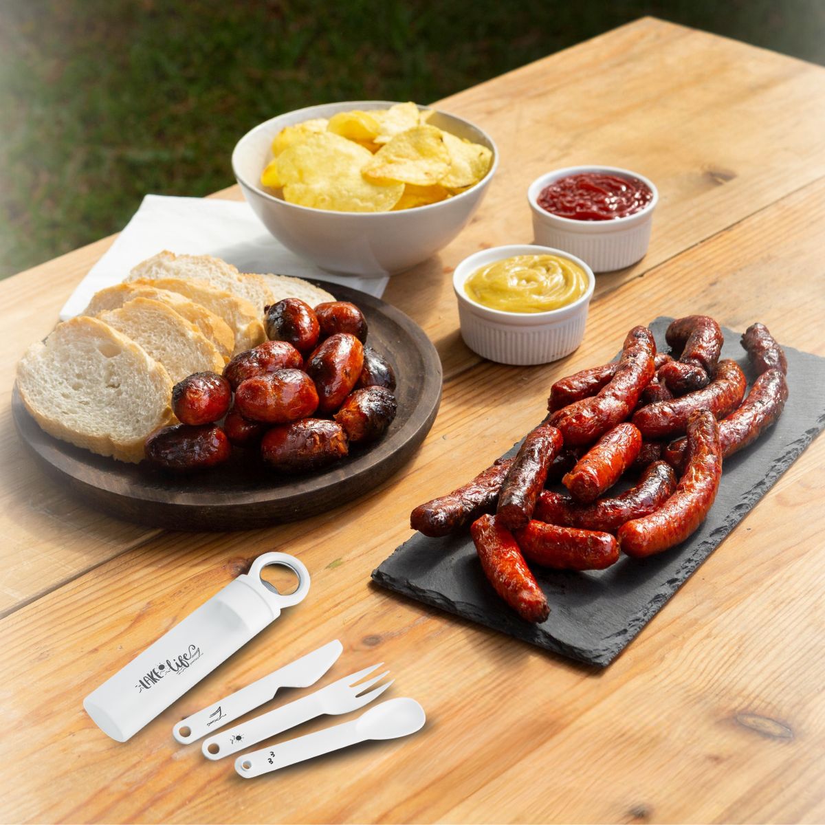Fetzy Bottle Opener & Cutlery Set - 3