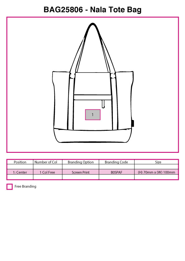 Nala Tote Bag view