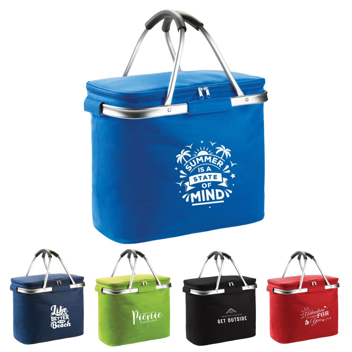 Picnic Cooler Basket - 1