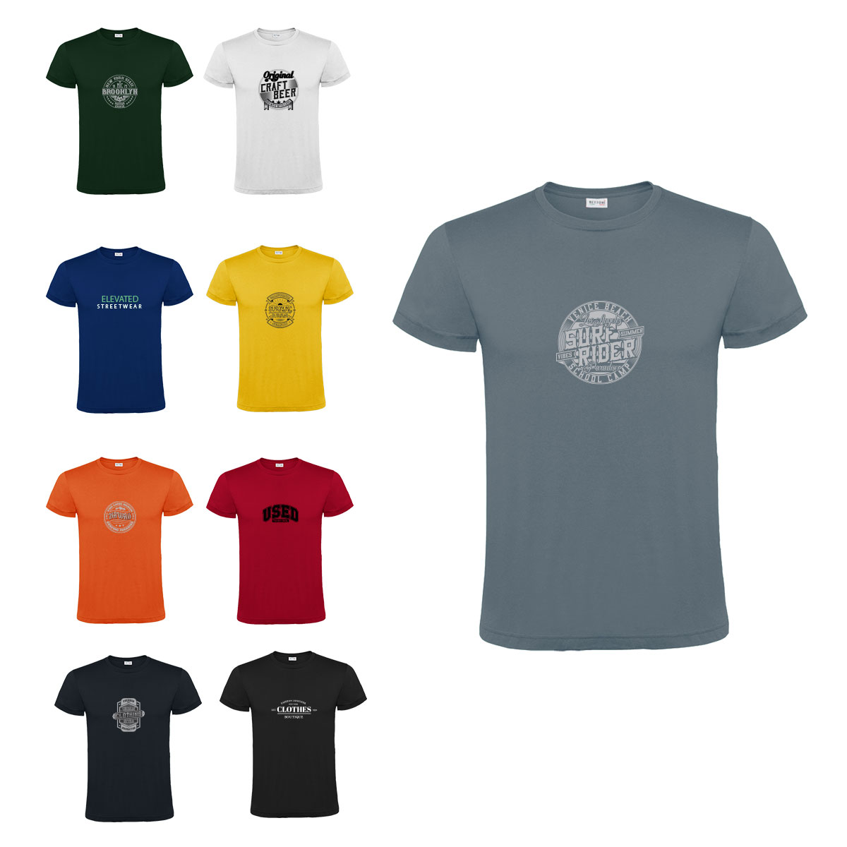 Select 165 Unisex Cotton TShirt - 3
