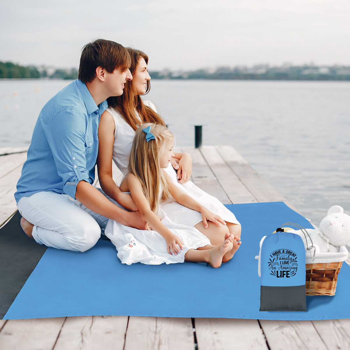 Nukel Foldable Picnic Blanket - 3