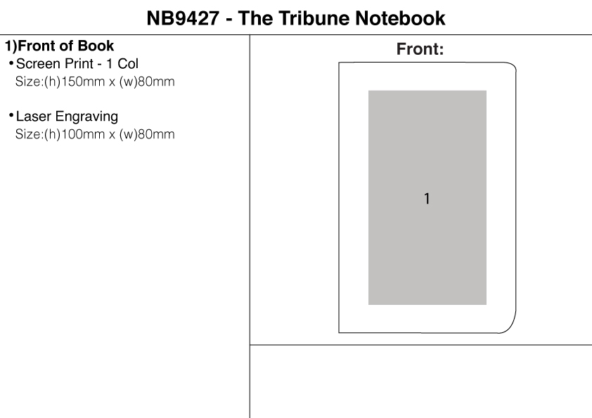 The Tribune Notebook view