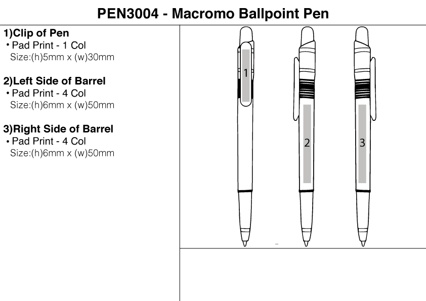Macromo Ballpoint Pen view