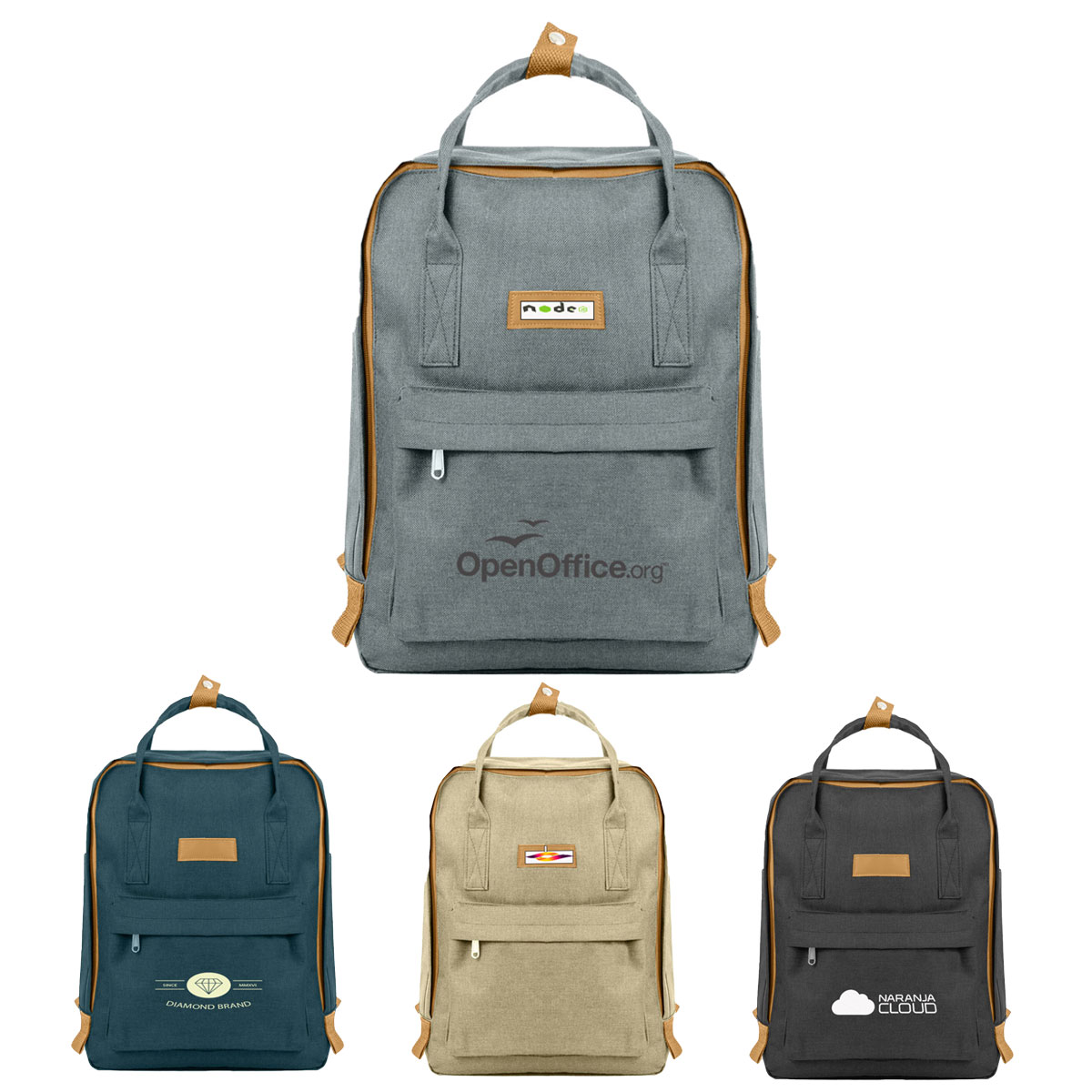 Paxton Two Tone Backpack - 4