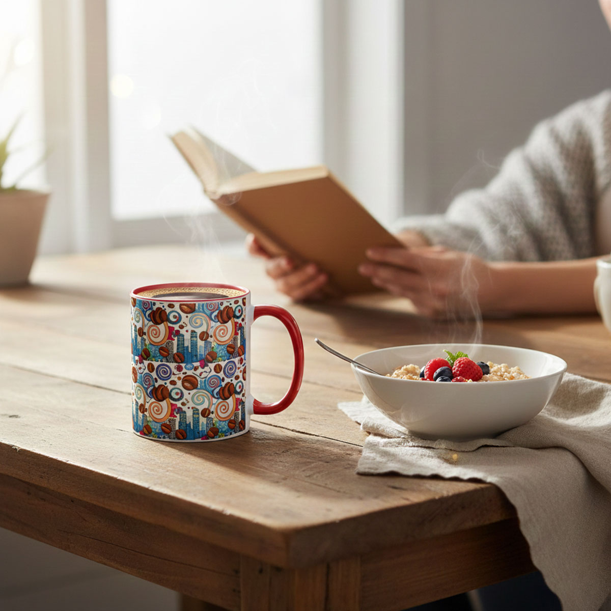 300ml Two Tone Sub Mug - 5