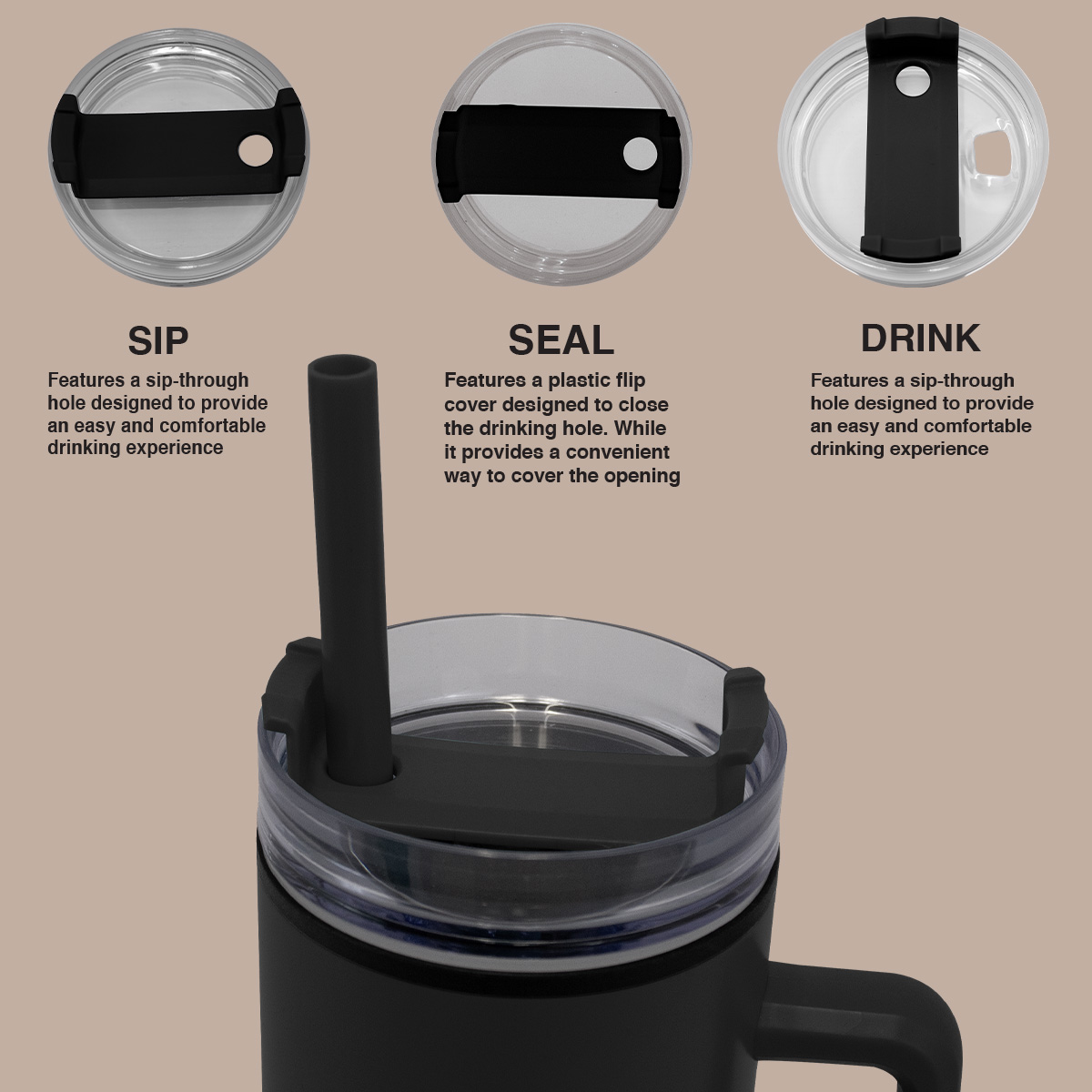 1200ml Polypropylene Enduro Mug - 7