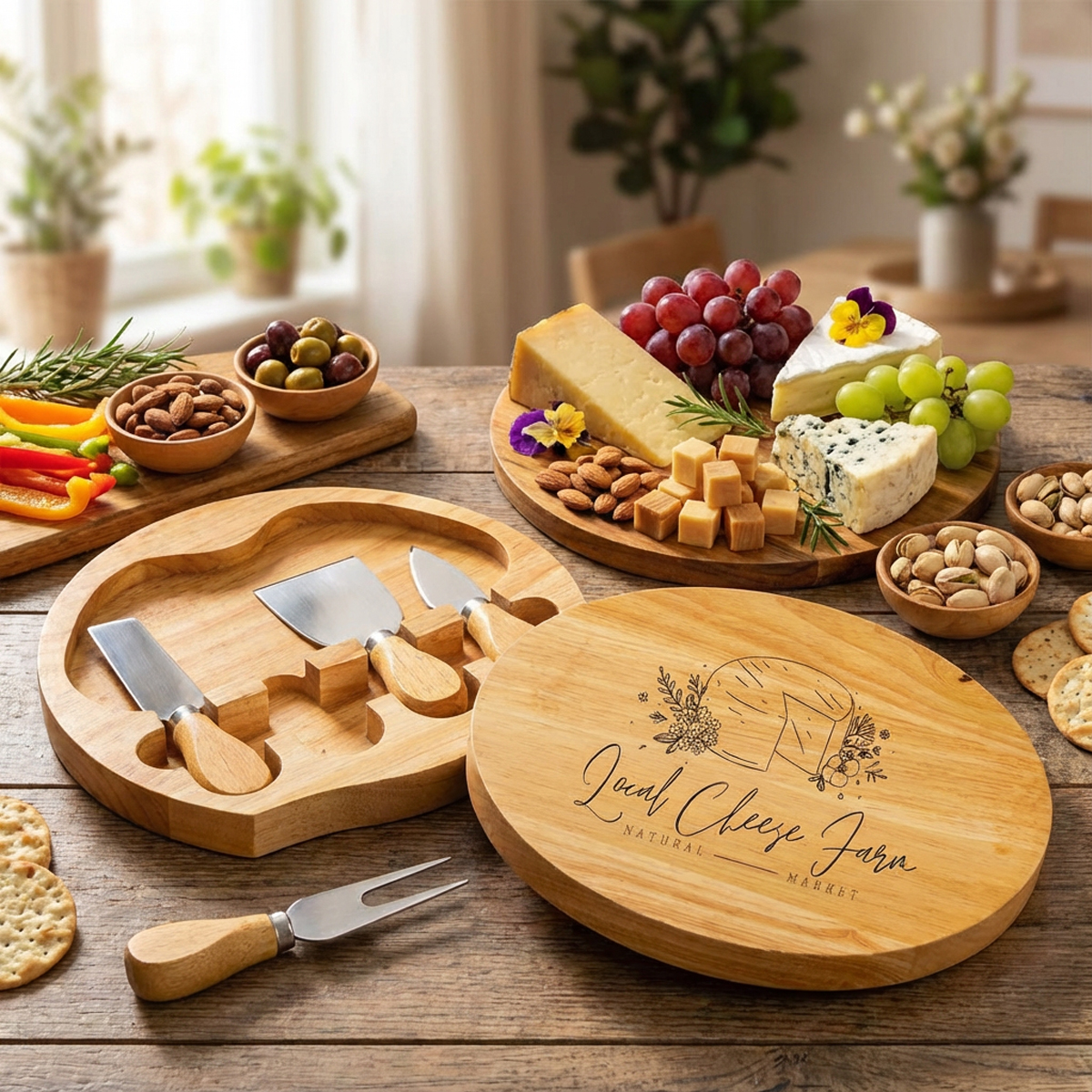 Isadora Cheese Board Set - 2