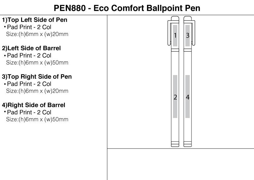 Eco Comfort Ballpoint Pen view