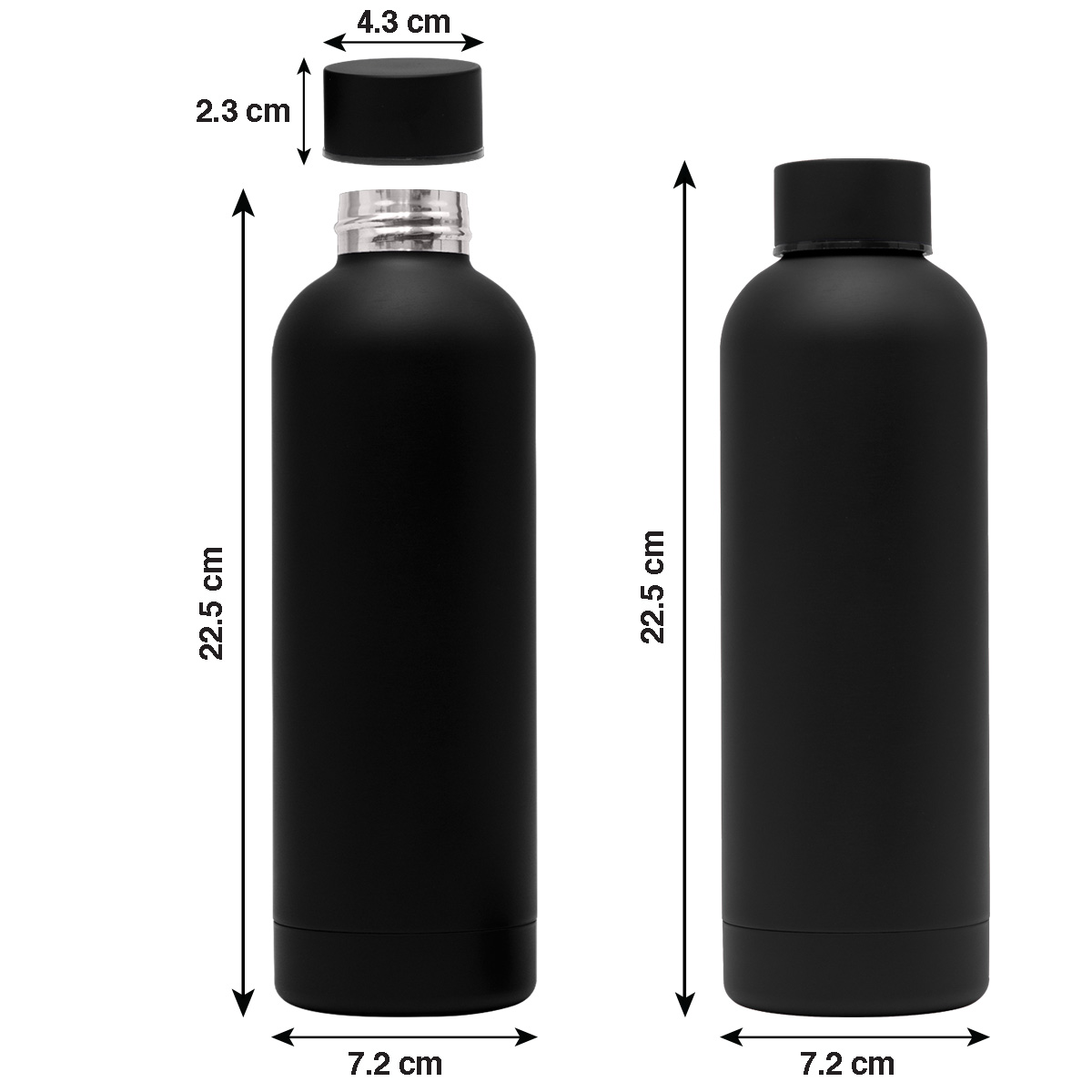 Tatum 800ml Recycled Water Bottle - 9