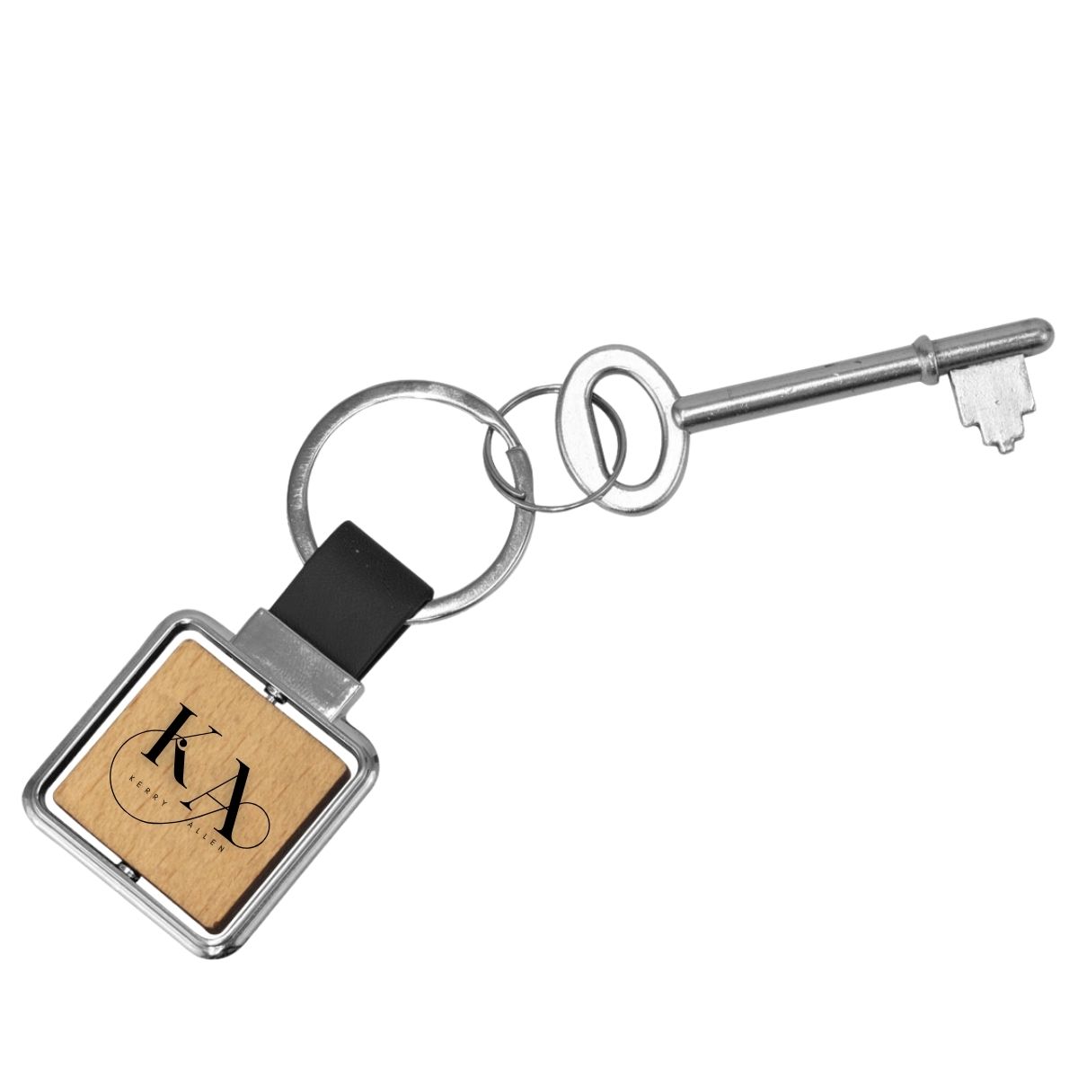 Gosto Metal & Wood Keyring - 8