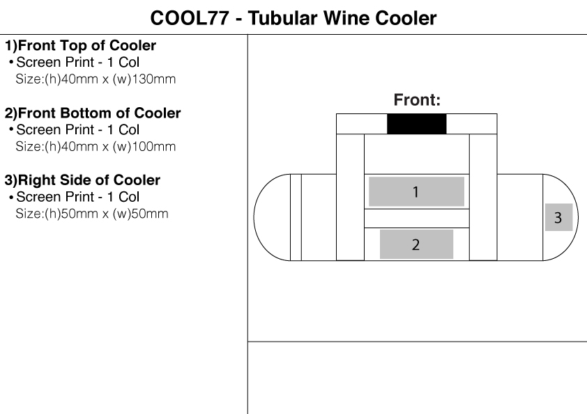 Tubular Wine Cooler view
