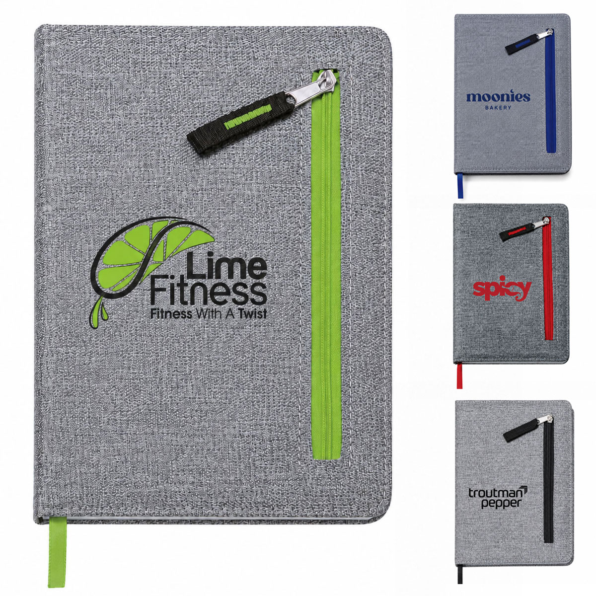 Santo Zipper Notebook - 5