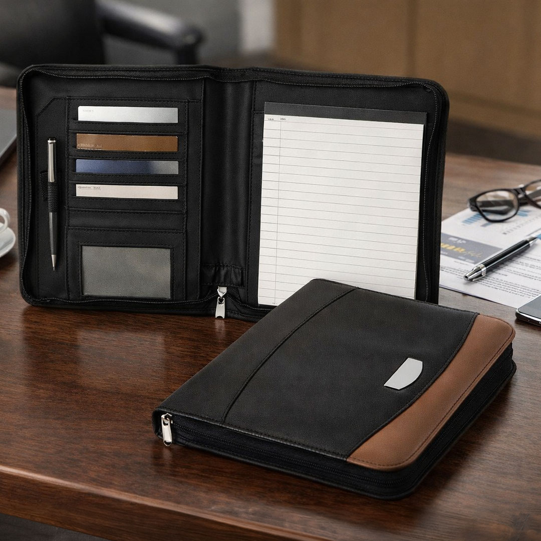 Carmel A5 PU Folder - 4