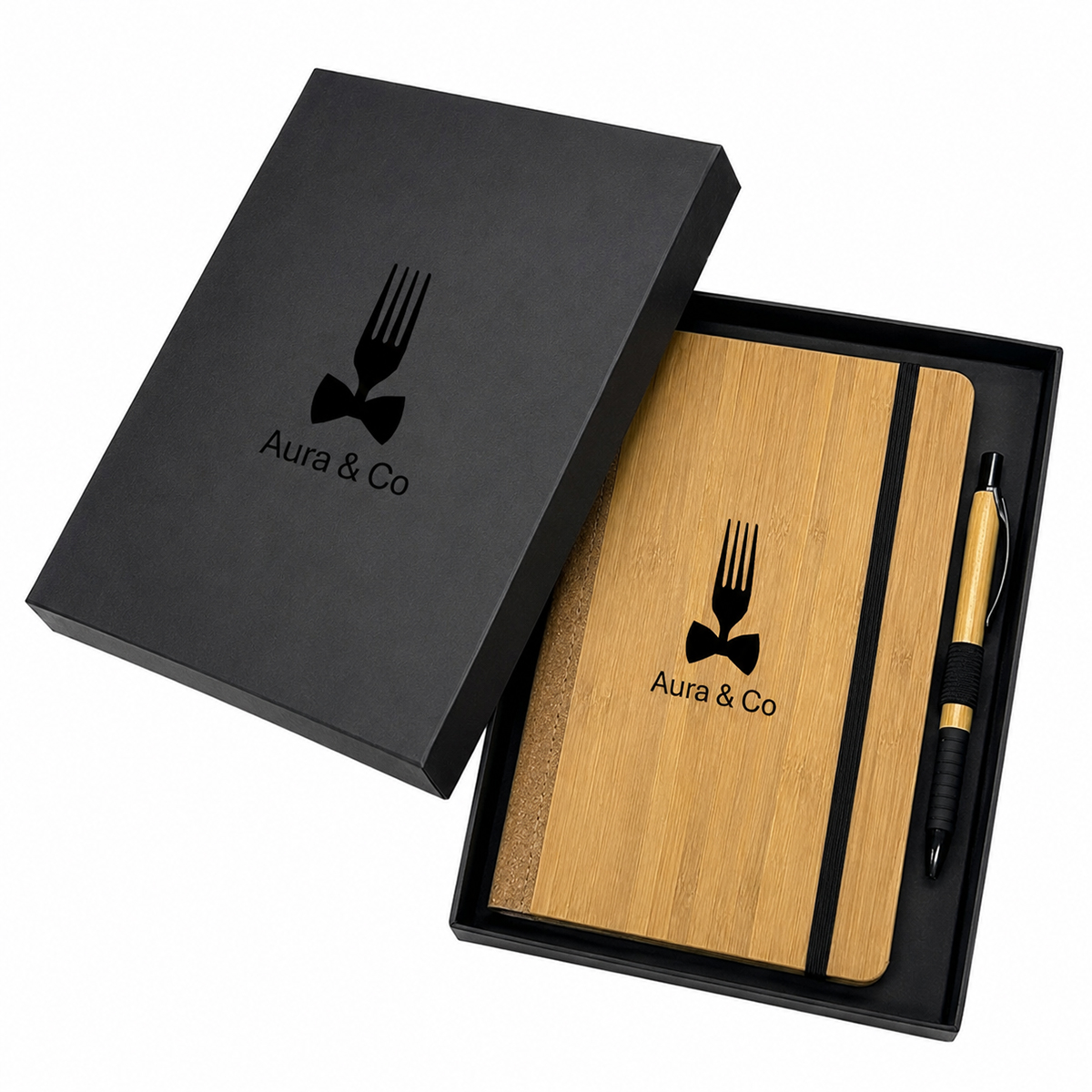 Verde Notebook & Pen Gift Set - 4