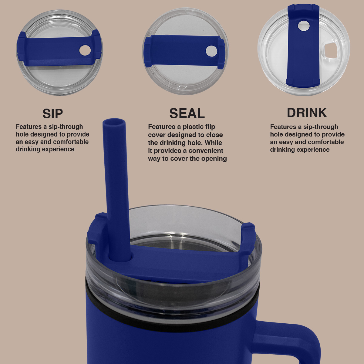 1200ml Polypropylene Enduro Mug - 10