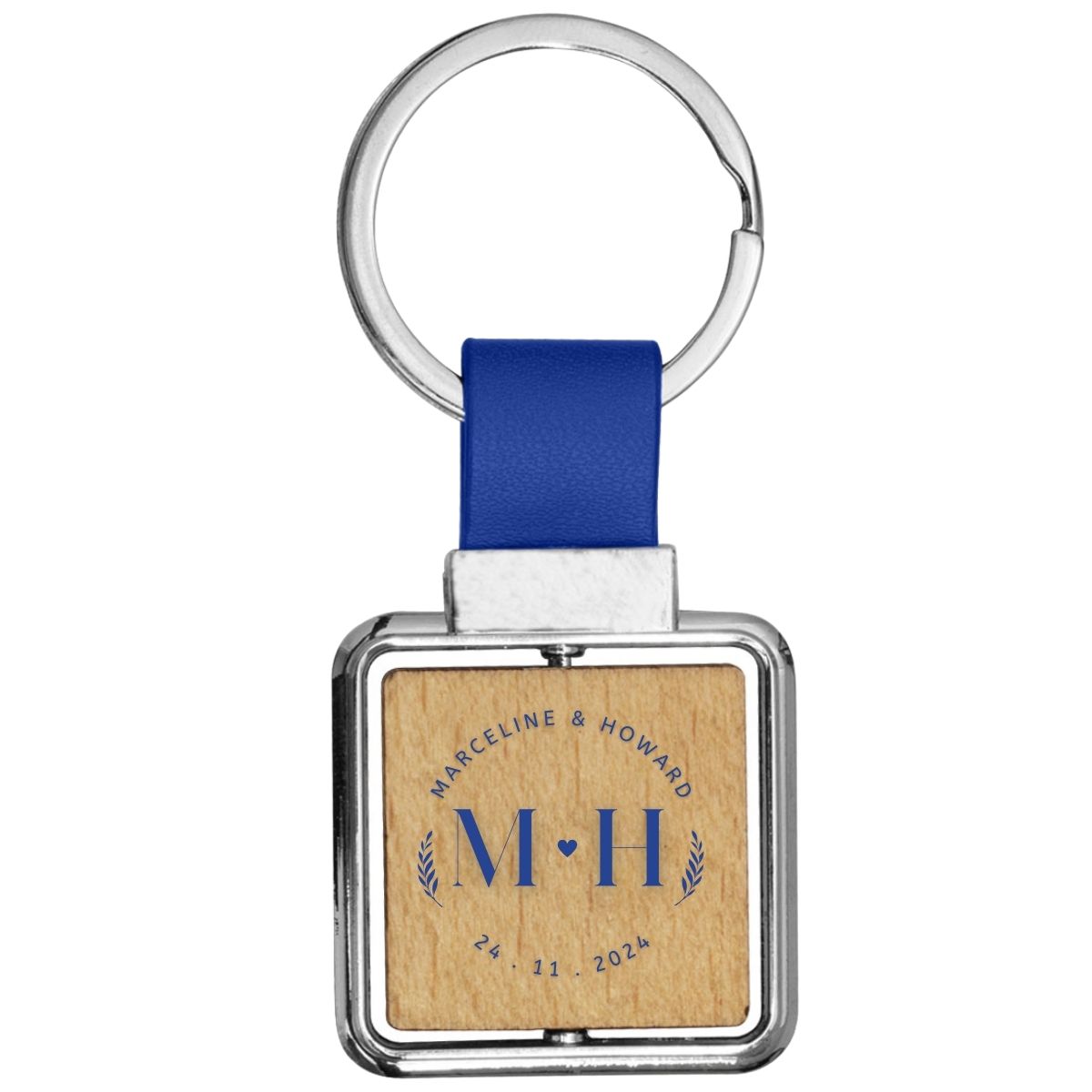 Gosto Metal & Wood Keyring - 9