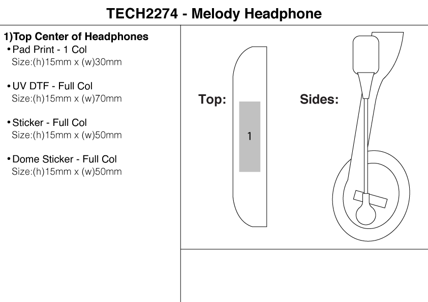 Melody Headphone view