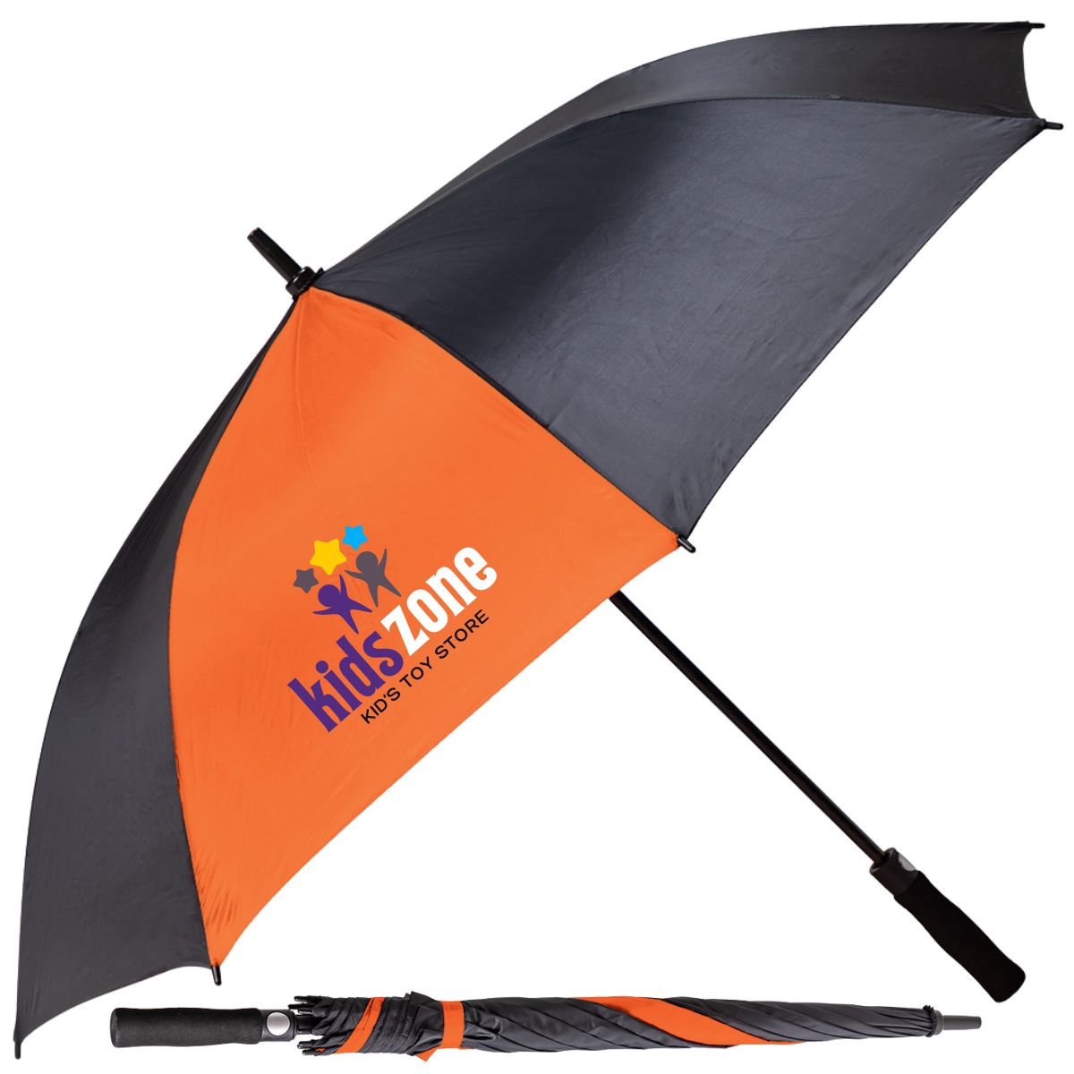Classic Pop Up 2 Tone Umbrella - 7