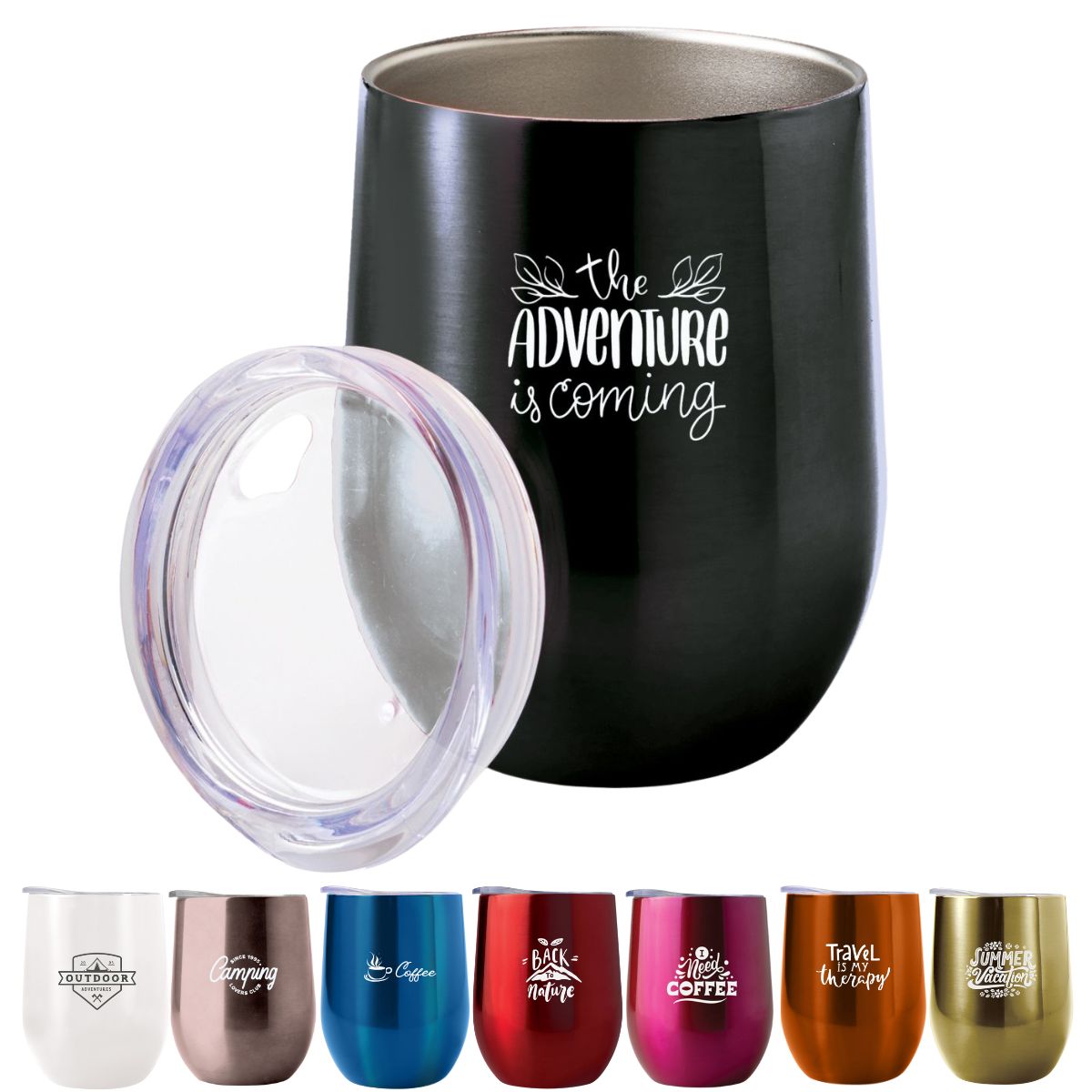 300ml Orkney Stemless Travel Mug - 2
