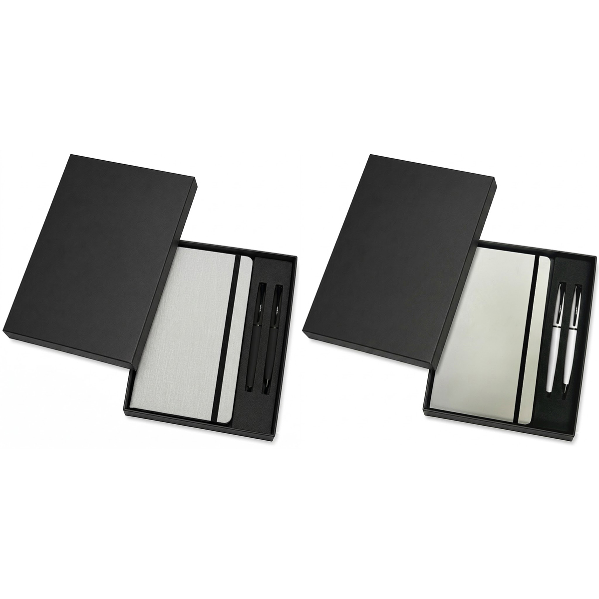 Obsidian Notebook & Twin Pen Gift Set - 3