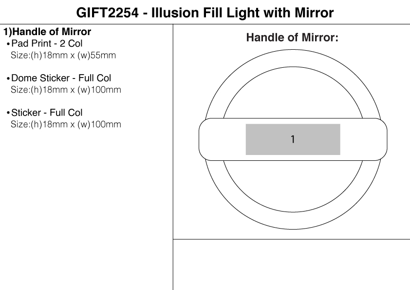 Illusion Fill Light with Mirror view