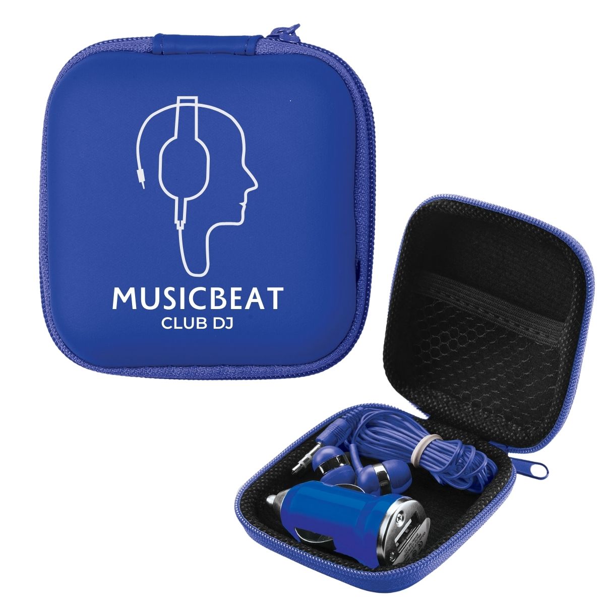 Earbud & Car Charger Set - 9