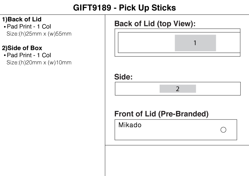 Pick Up Sticks view
