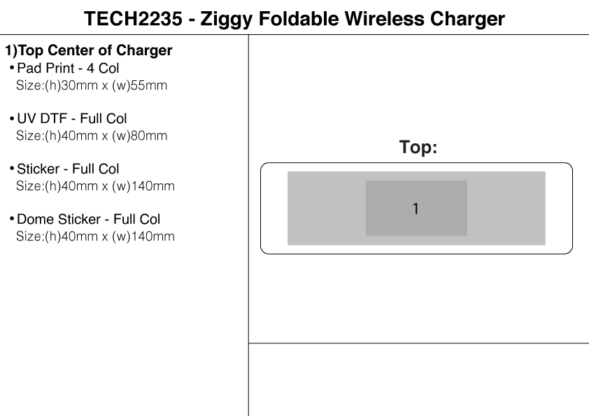 Ziggy Foldable Wireless Charger view