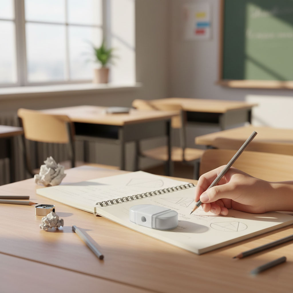 Desk Duo Sharpner & Eraser - 5