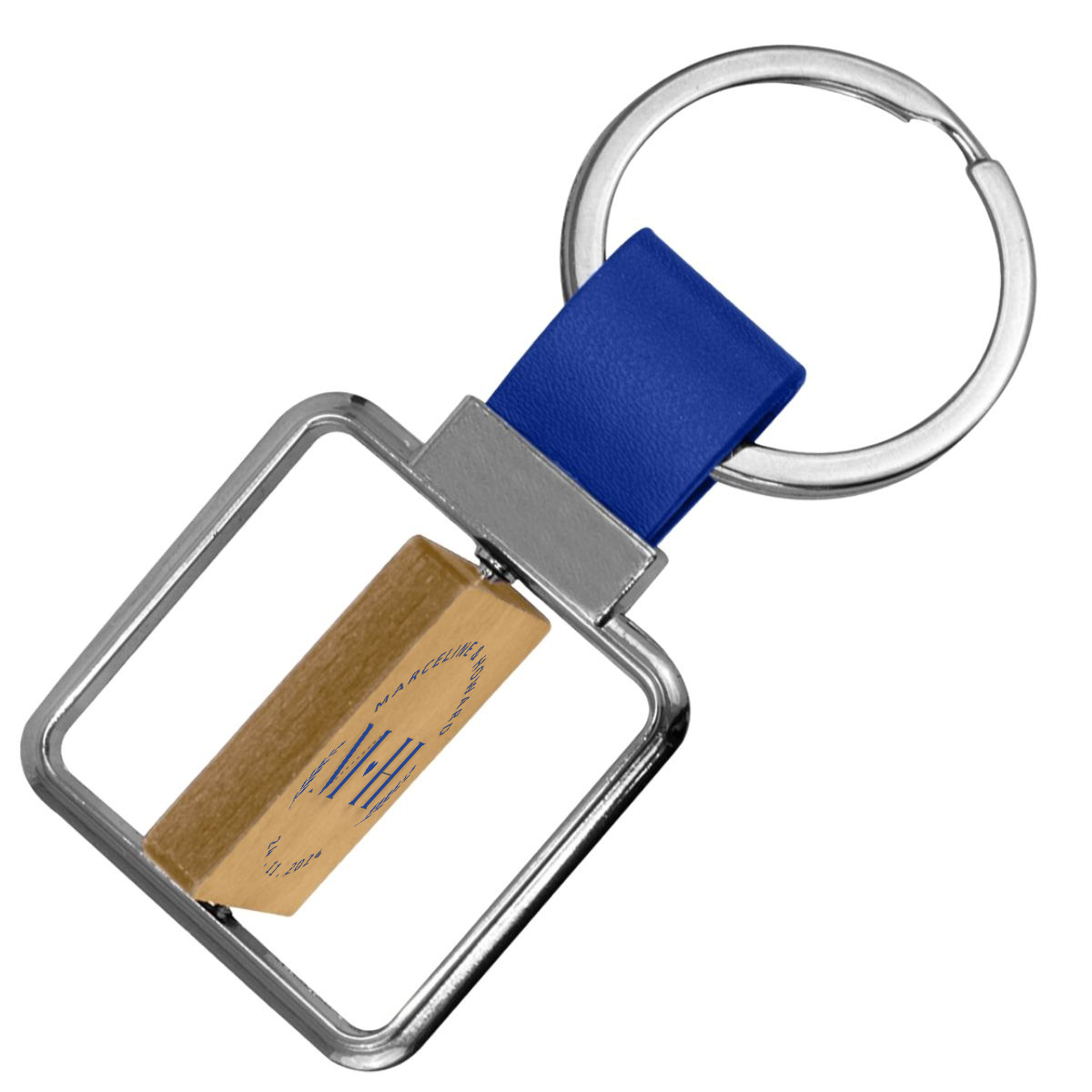 Gosto Metal & Wood Keyring - 10