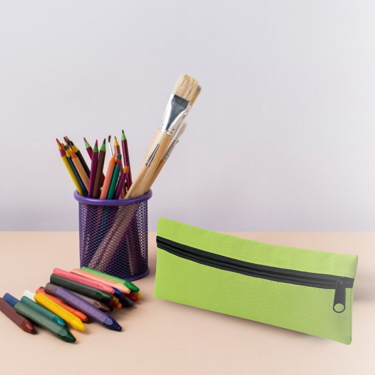 Two Tone Pencil Bag - 5