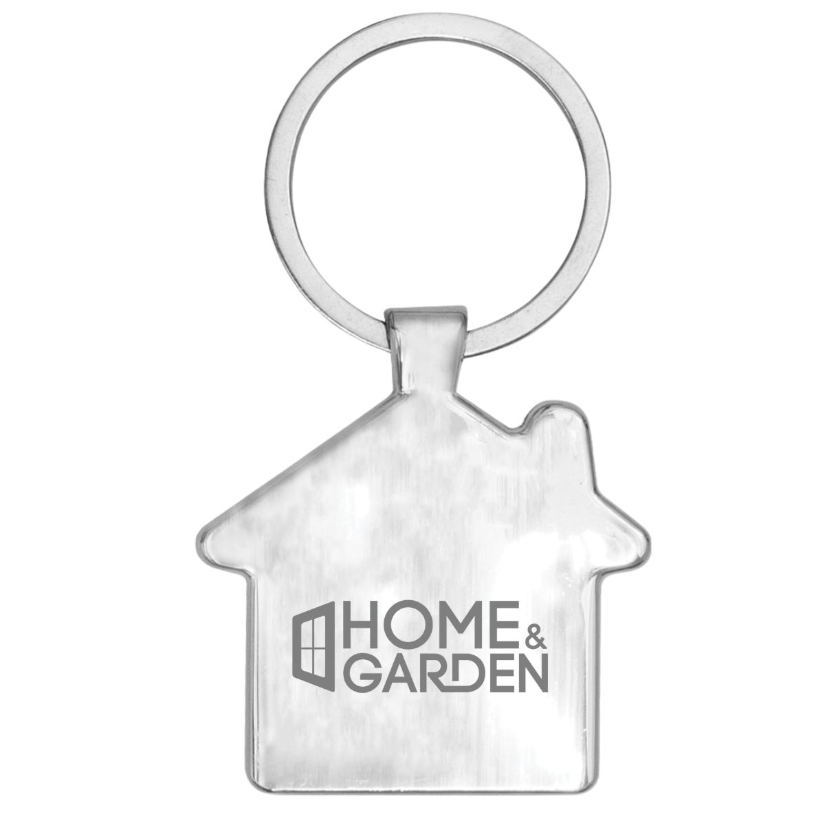 House Metal Bamboo Keyring - 6