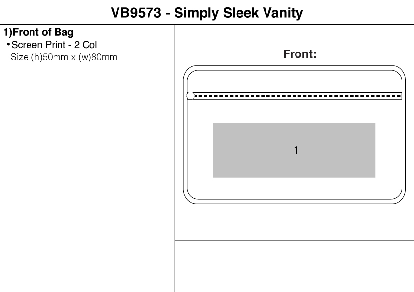 Simply Sleek Vanity view