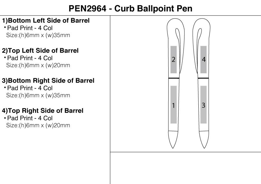 Curb Ballpoint Pen view