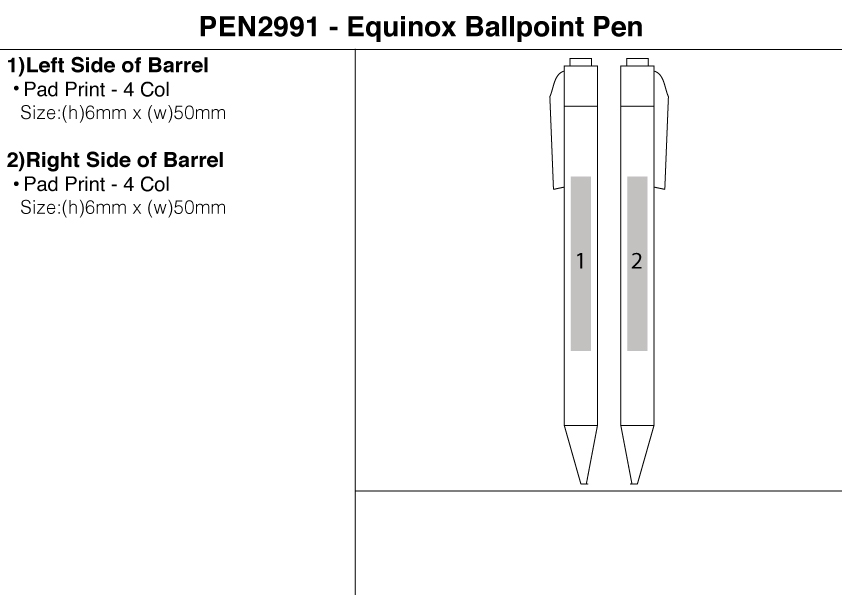 Equinox Ballpoint Pen view