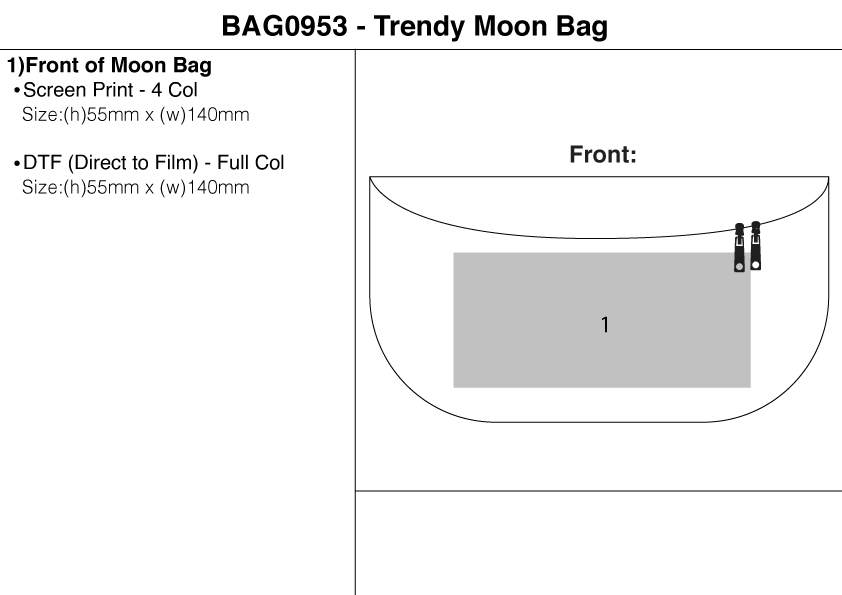 Trendy Moon Bag view
